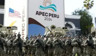 Más de 5 mil militares se suman al resguardo durante cumbre APEC 2024