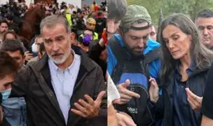 Inundaciones en España: damnificados en Valencia lanzaron lodo a los reyes Felipe VI y Letizia