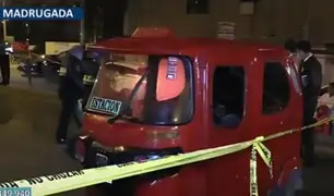 Asesinan a balazos a mototaxista frente a sus compañeros en VES