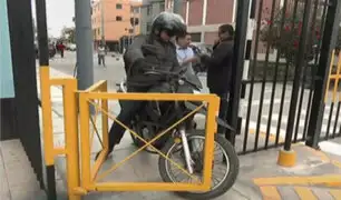 Bellavista: instalan tranqueras peatonales para evitar huida de criminales en moto