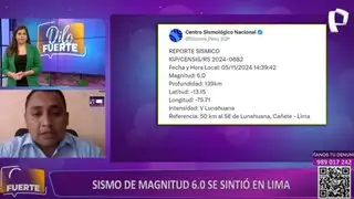 Sismo en Lunahuaná: municipio envía brigadas de ayuda a posibles zonas afectadas