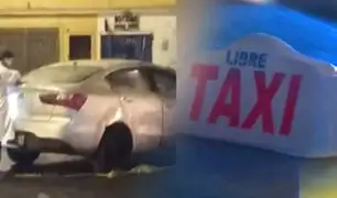 Taxista muere apuñalado por falsos pasajeros en el Cercado de Lima