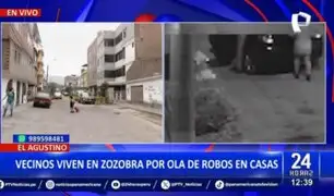 Vecinos de El Agustino viven en zozobra: Denuncian ola de robos en urb. Primavera