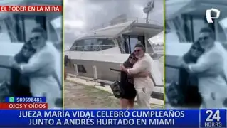 Andrés Hurtado y jueza María Vidal aparecen juntos en fiesta en EE. UU.