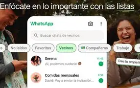 ¿Tienes muchos chats? WhatsApp te permite crear listas para filtrar conversaciones