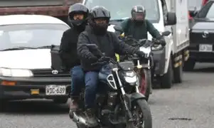 Congreso aprueba cambio de placas para motos con dispositivo anti-manipulación