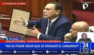 Martín Vizcarra se presentó ante la Subcomisión por cierre del Congreso en el 2019