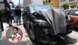 Juan Manuel Vargas fue detenido tras protagonizar accidente en presunto estado de ebriedad