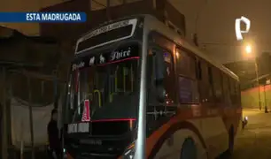 Nuevo atentado contra una empresa de transporte: extorsionador dispara contra un bus en SJM