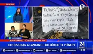 Cantante folclórico es víctima de extorsión en Comas: banda criminal exige 30 mil soles