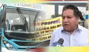 Dirigente Waldo Poma: “Un 70% de transportistas acatan paro durante APEC 2024”