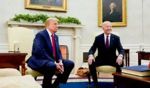 Estados Unidos: Donald Trump se reunió con Joe Biden en la Casa Blanca