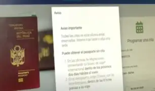 Caos en Migraciones: denuncian dificultades para obtener citas para pasaportes en Lima y provincias