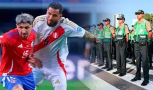 Perú vs Chile: desplegarán 2 mil policías para el partido que se jugará en el Estadio Monumental