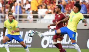 Brasil empató 1-1 con Venezuela en Maturín por las Eliminatorias 2026