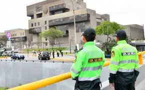 San Borja: refuerza seguridad y cierran calles y avenidas principales por cumbre APEC