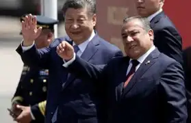 APEC: decenas de ciudadanos chinos recibieron al presidente Xi Jinping en su visita a Perú