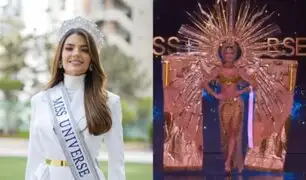 ¡Diosa inca! Tatiana Calmell deslumbra en la preliminar del Miss Universo 2024 con traje típico dorado