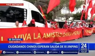 San Isidro: ciudadanos chinos esperan salida de Xi Jinping