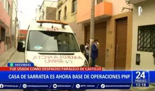 Casa de Sarratea ahora es usada como base de operaciones de la PNP