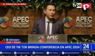 Shou Zi Chew: CEO de TikTok brinda conferencia en APEC 2024