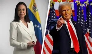 María Corina Machado pide a Donald Trump tomar acciones para restablecer la democracia en Venezuela