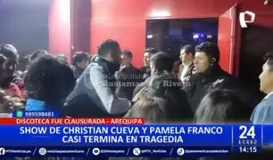 Show de Cueva y Pamela Franco casi termina en tragedia: Varios desmayos y enfrentamientos