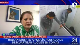 Rosario Sasieta pide sanciones drásticas para policías negligentes en el caso Sheyla Cóndor