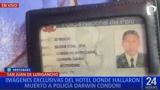 Caso Sheyla Cóndor: imágenes exclusivas muestran hallazgo de Darwin Condori en hotel de SJL