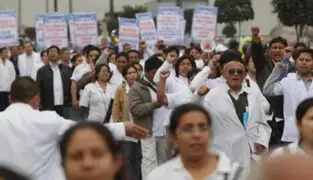 Médicos del Minsa anuncian paro nacional de salud para el 20 y 21 de noviembre