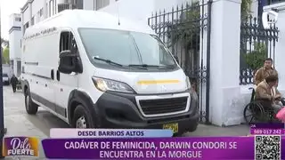 Caso Sheyla Cóndor: trasladan a la morgue central de Lima los restos del suboficial Darwin Condori