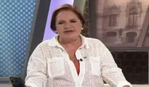 Rosario Sasieta a Dina Boluarte por caso Sheyla Cóndor: "Vete, no estás ayudando en nada en el tema de las mujeres"