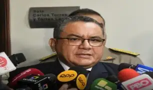 Ministro del Interior pide al Congreso facultades para "limpieza" en la Policía Nacional