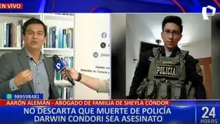 Caso Sheyla Cóndor: abogado no descarta posible asesinato de policía implicado en el crimen