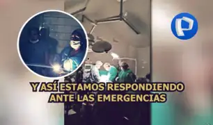 Hospital de Essalud en Huánuco: médicos se ven obligados a usar linternas de celulares para operar