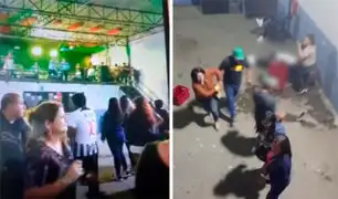 Trujillo: al menos 2 muertos y 6 heridos deja balacera durante concierto de Los Claveles de la Cumbia