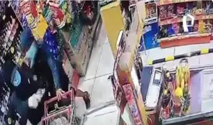 ¡No lo esperaron! Delincuentes que intentaron robar en minimarket escaparon por sonido de alarma