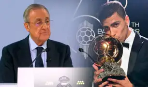 Florentino Pérez sobre Balón de Oro 2024 entregado a Rodri: “Merecía uno, pero no éste”