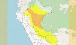 Senamhi emite alerta naranja: 10 regiones en peligro por fenómeno climático extremo