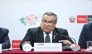 Gustavo Adrianzén al Congreso: “Es momento de manteneros unidos en beneficio del Perú”