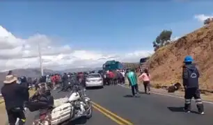 Bloquean vía Interoceánica: mineros de Ayacucho se suman a protesta exigiendo ampliación del Reinfo