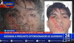 Trujillo: Asesinan a balazos a presunto extorsionador de Paolo Guerrero