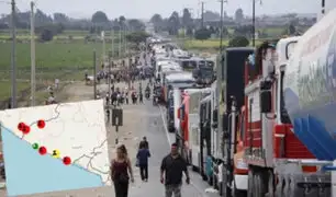 Arequipa: al menos cinco toneladas de fruta en riesgo de malograrse por bloqueo de carretera