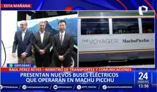 Cusco: Presentan nuevos buses eléctricos que operarán en Machu Picchu