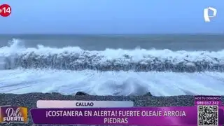 Callao: oleajes anómalos generan caos en la vía Costanera