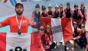 Selección peruana de canoas polinesias gana 6 medallas en Panamericano de Brasil