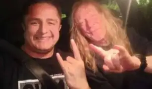 ¡Increíble momento! taxista lleva de pasajero a integrante de banda Iron Maiden: "no me lo creo"