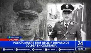 ¡Terrible! Policía muere tras recibir un disparo de su colega en Chiclayo