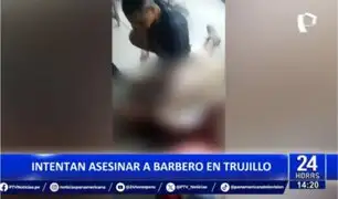 Trujillo: Delincuentes intentan asesinar a barbero extranjero