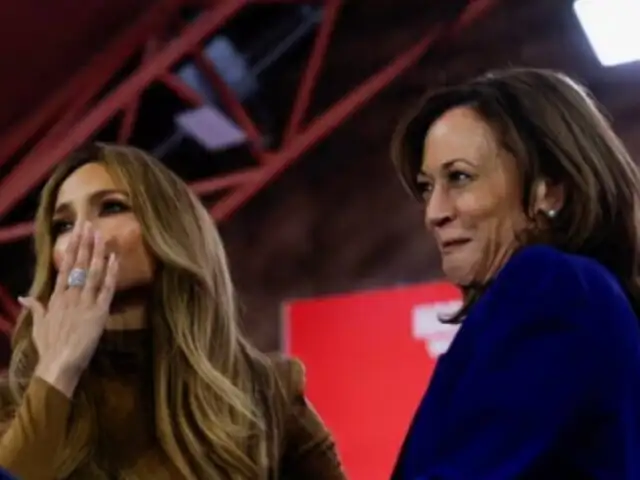 Jennifer Lopez y Maná apoyan a Kamala Harris en Las Vegas y llaman al voto latino